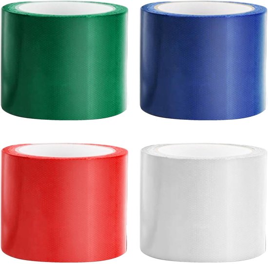 Dekzeil Reparatie Tape - Waterbestendige Plakker - Snelle Reparaties Buiten - Sterke Hechting - 5cm x 7.5m - Wit — afbeelding 4