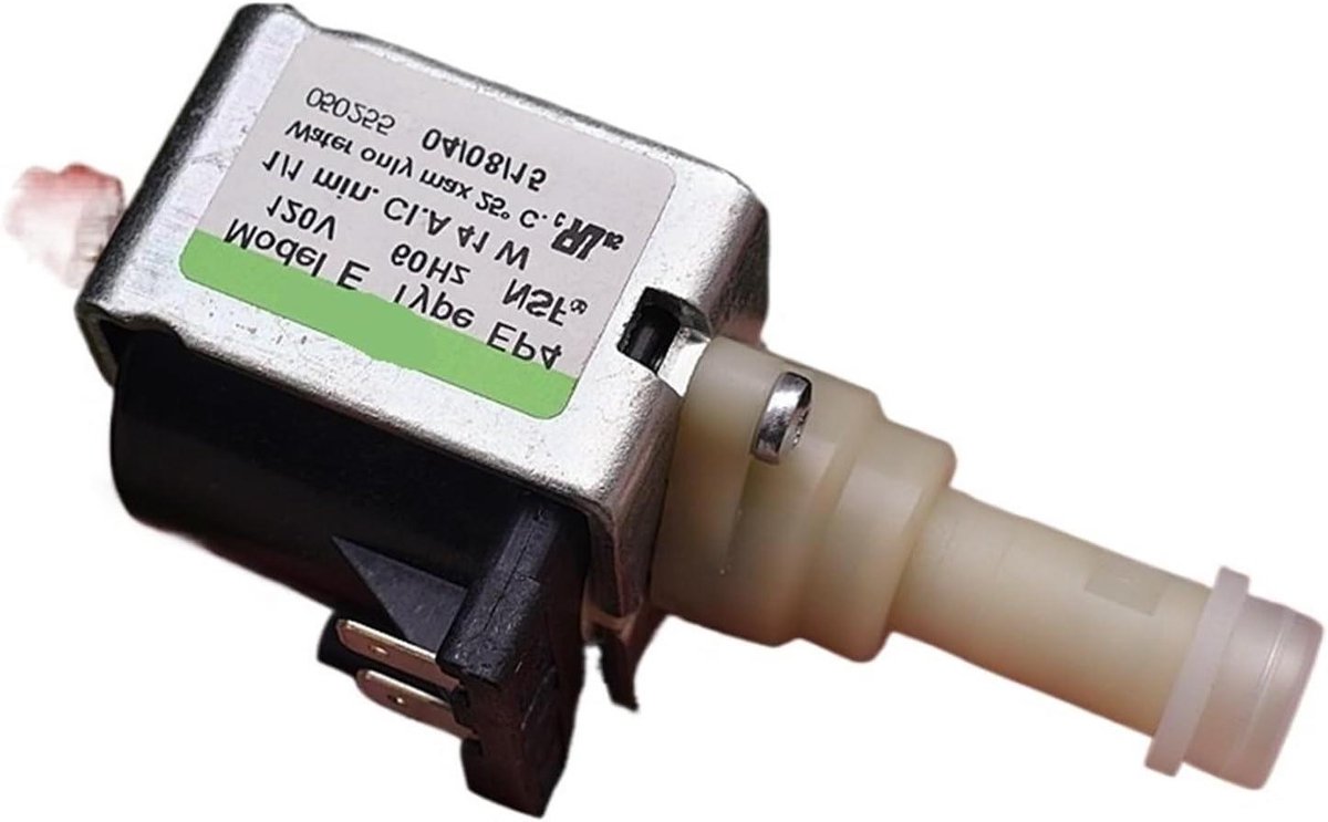 Elektromagnetische Pomp - Zuigerpomp Waterpomp - Koffiezetapparaat Onderhoud - Hoge Druk Stabiel - 30x20x10 cm - Zwart