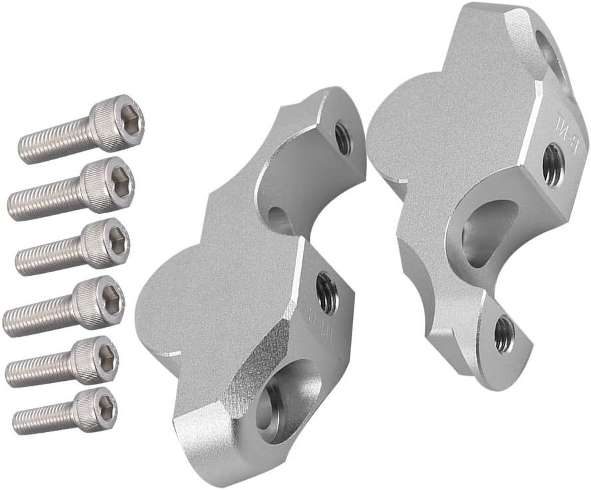 Motorfiets Handvat Verhoging Bevestigingsbeugel CNC Klemmen voor R NineT R9T 2014-2018, Verhoogde Stuurpositie, Stuuraccessoires, Stuurverhogers