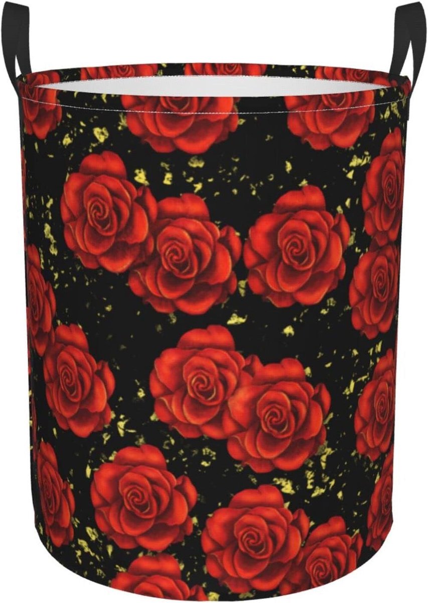 Wasmand Opvouwbaar Waszak Ronde Mand Kleding Opbergen Waterdichte Binnenlaag 40x50 cm Gekleurd