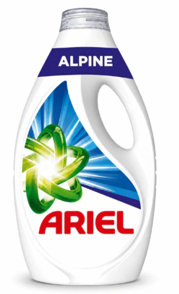 Ariel Vloeibaar Wasmiddel Alpine 100 Wasbeurten 4,5 liter