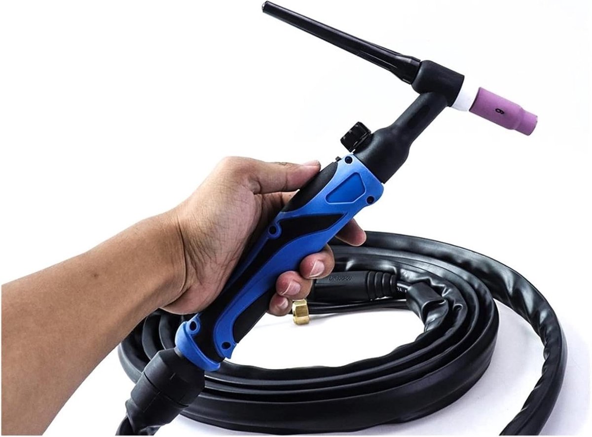 Lasapparaat Toorts - TIG Accessoire - Metaal Bewerken - Luchtgekoeld Ontwerp - 13ft Kabel - Zwart