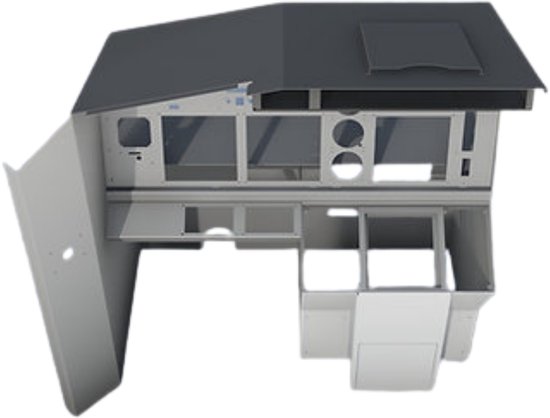 B737 Single Side Captain MIP V2 - For Std TQs -TILLER — afbeelding 2