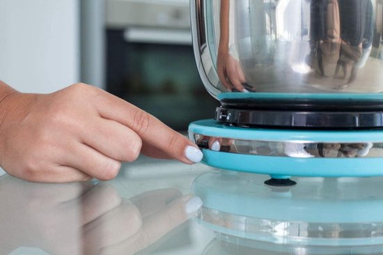 QORA® Mixer met mengkom - Mixer - Mixer met mengkom keukenmachine - Blauw - ‎23cm x 30cm x 33cm van Qora — afbeelding 3