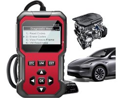 Auto OBD2-codelzer | Voertuigcodelzer met 12 talen | Automatische Storingslezer | voor Motorreparatie – Thuisgarage – Vrachtwagen – Werkplaats – Buiten