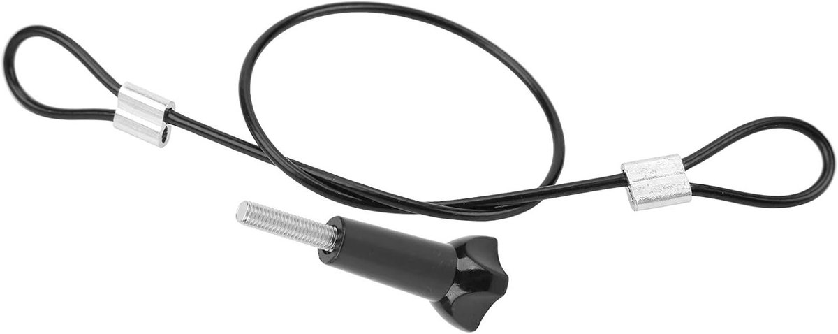 30 Cm RVS Polsband met Schroef - Anti-verlies Camera Veiligheidsriem voor Fotografie en Outdoor Gebruik