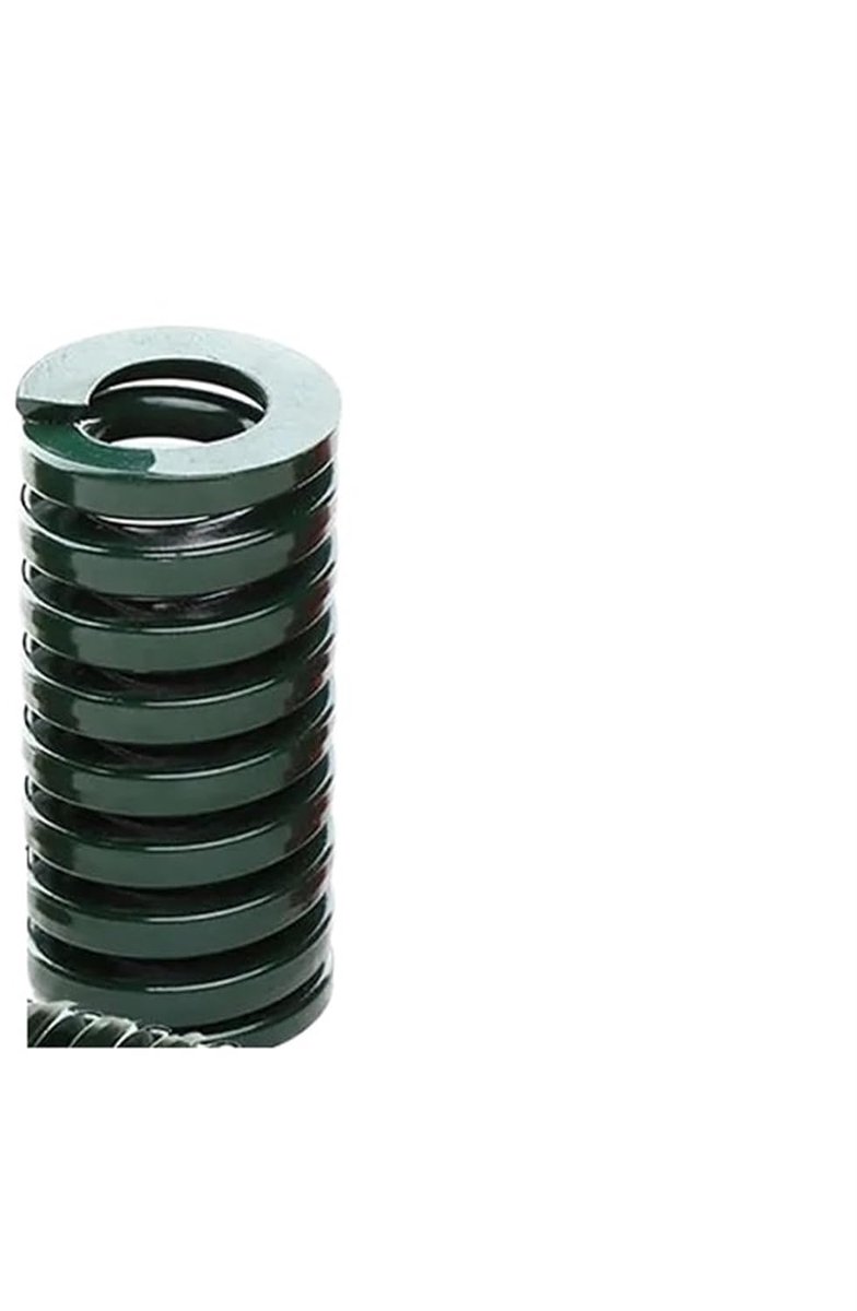 Matrixveer Zware Belasting - Compressieveer Spiraalveer - Reparaties Doe-het-zelf - Keert Terug Naar Lengte - 45mm 10mm - Groen
