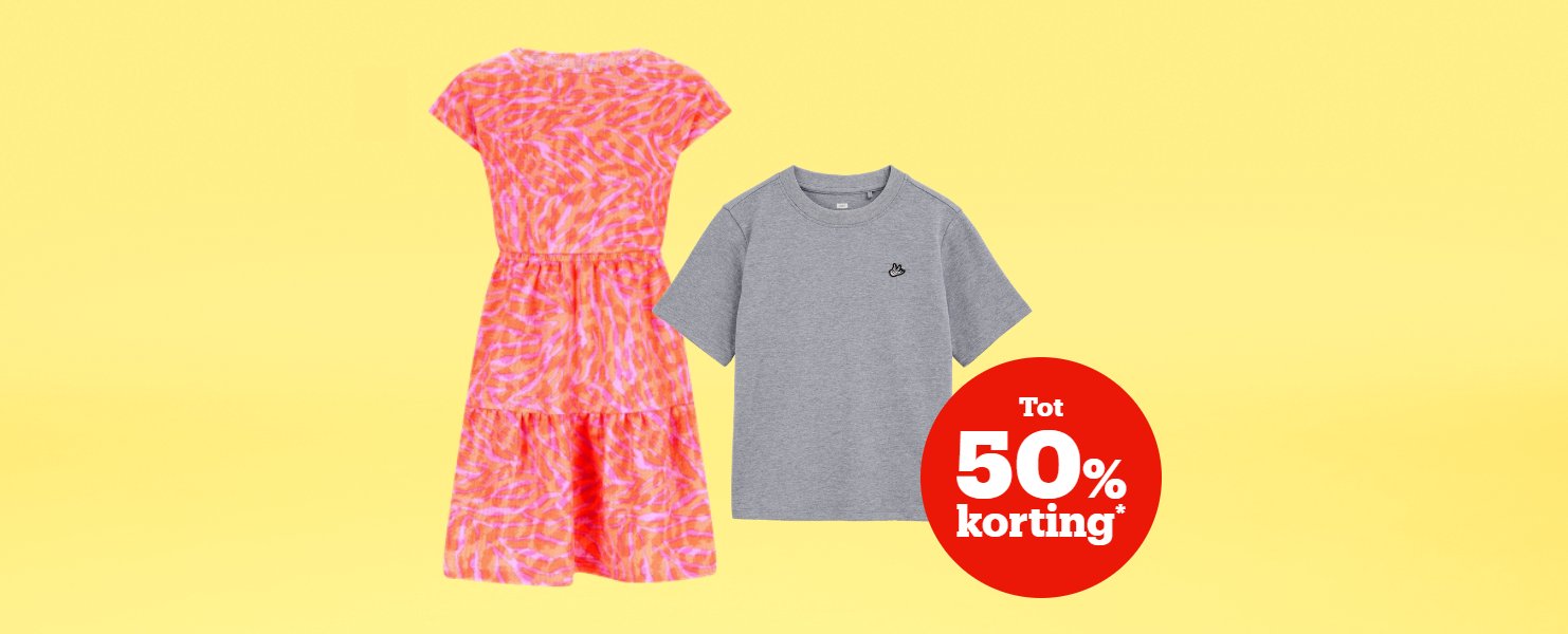 Tot 50% korting*
