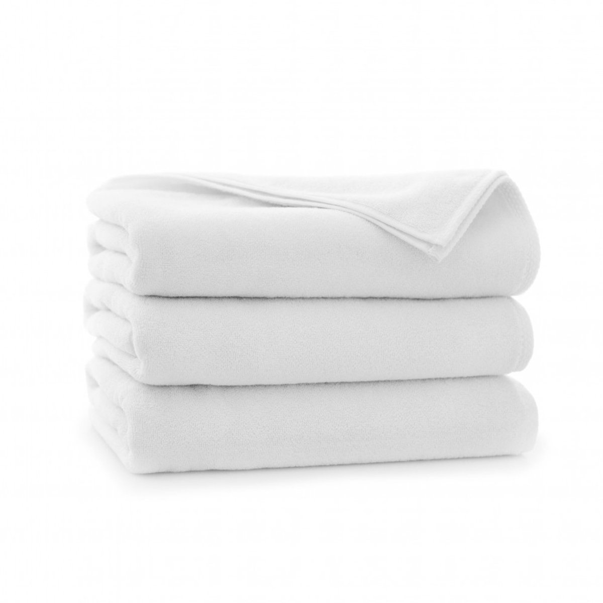 Zwoltex Hotel Dubbel Comfort Handdoek Wit 50x100cm 400g/m²
