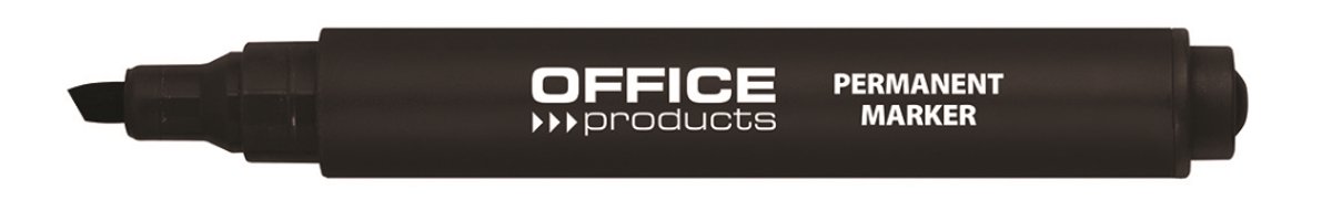 OFFICE products permanent marker 1-5 mm, beitelpunt, zwart 12 stuks