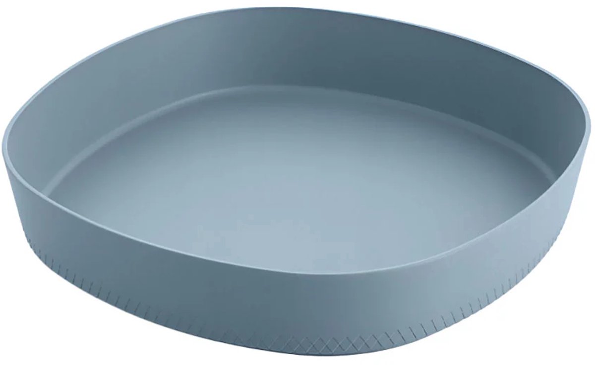 Moods serveerschaal 30cm blauw