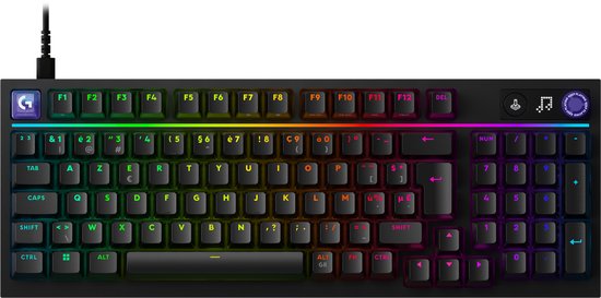 Logitech G316 X 98 - Gaming Toetsenbord – Linear - USB C - AZERTY - Zwart