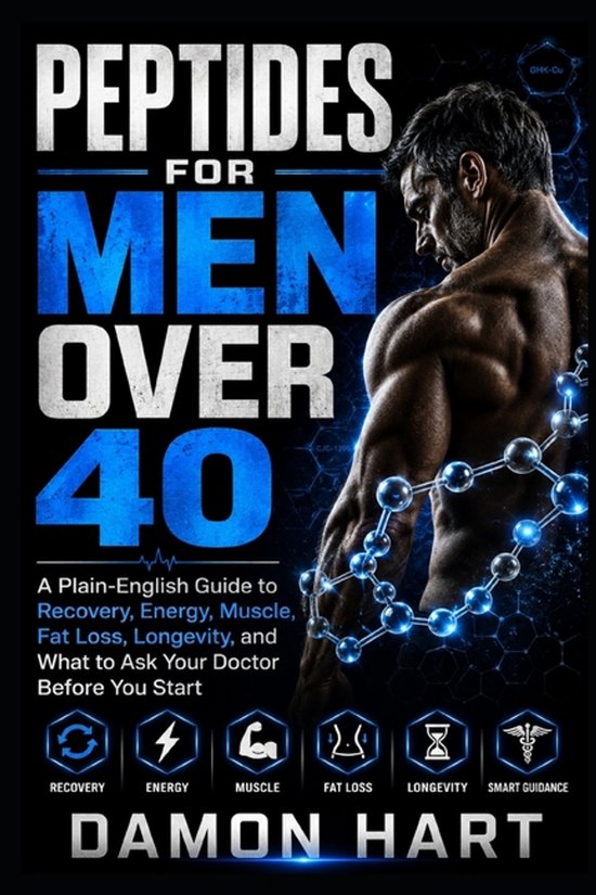 Peptides for Men Over 40 - cover