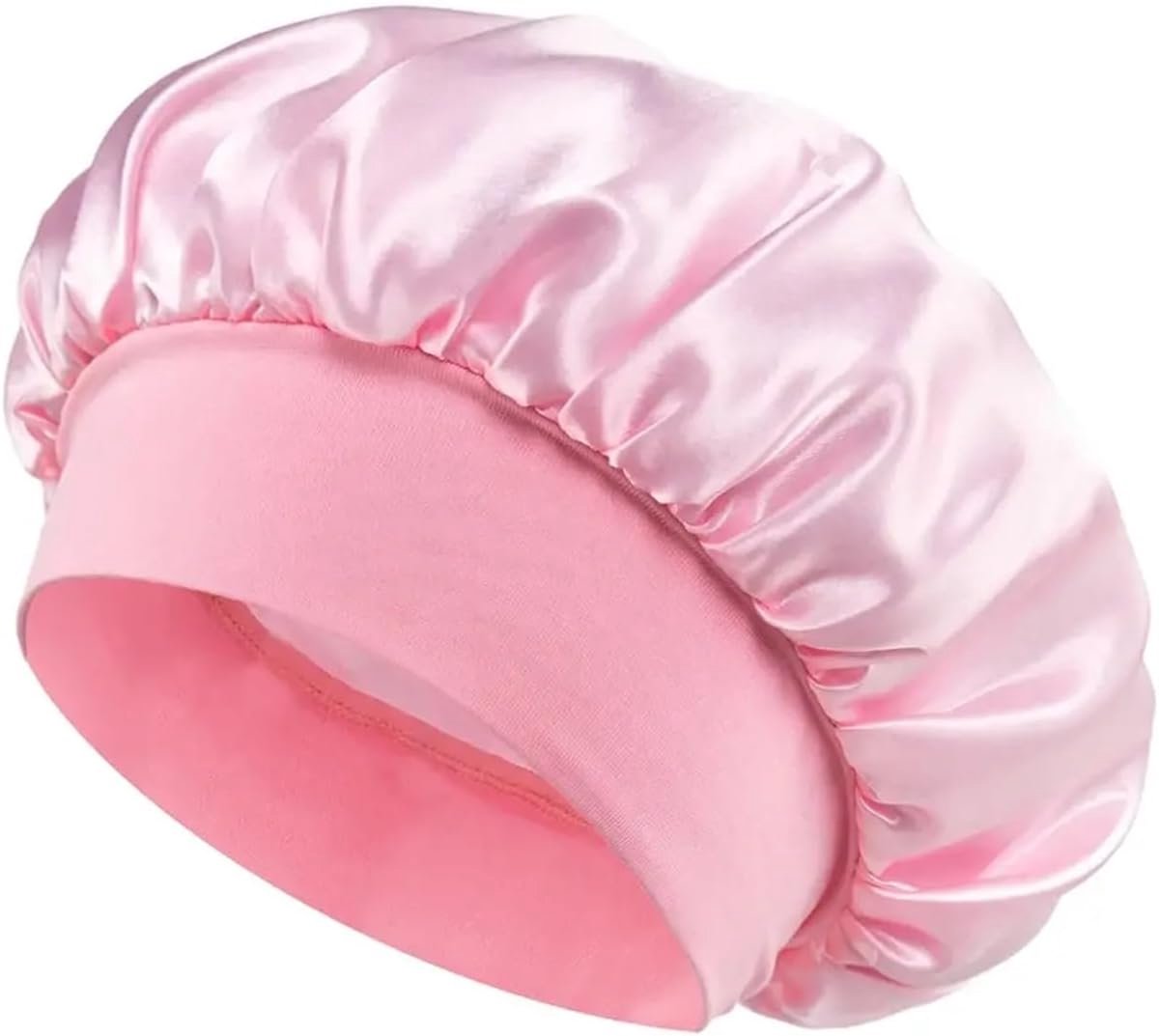 Satijnen Haar Hoes - Slaapmuts Haar - Haarverzorging 's Nachts - Zachte Elastische Band - Lichtgewicht Compact - Multicolor Beschikbaar