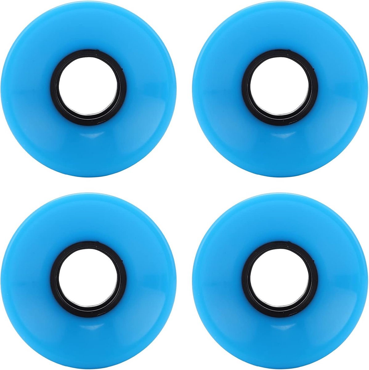 Skateboard Wielen Cruiser Onderdelen Vloeiend Rijden Hoge Elasticiteit 60x45mm 78A