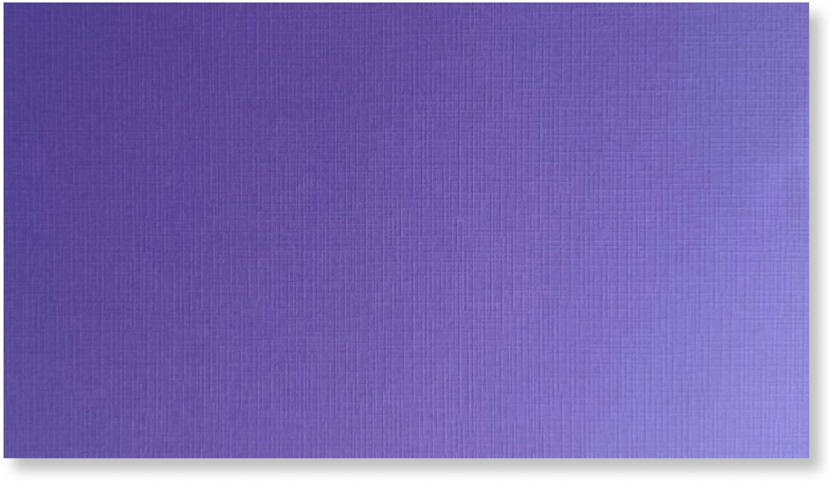 Luxe Linnen kaartenpapier - Vierkant Linnenkarton - Lavendel - 40 vellen - 27x13,5 cm - 220 grms - voor 13,5x13,5 vierkante kaarten - Past in 14x14 envelop