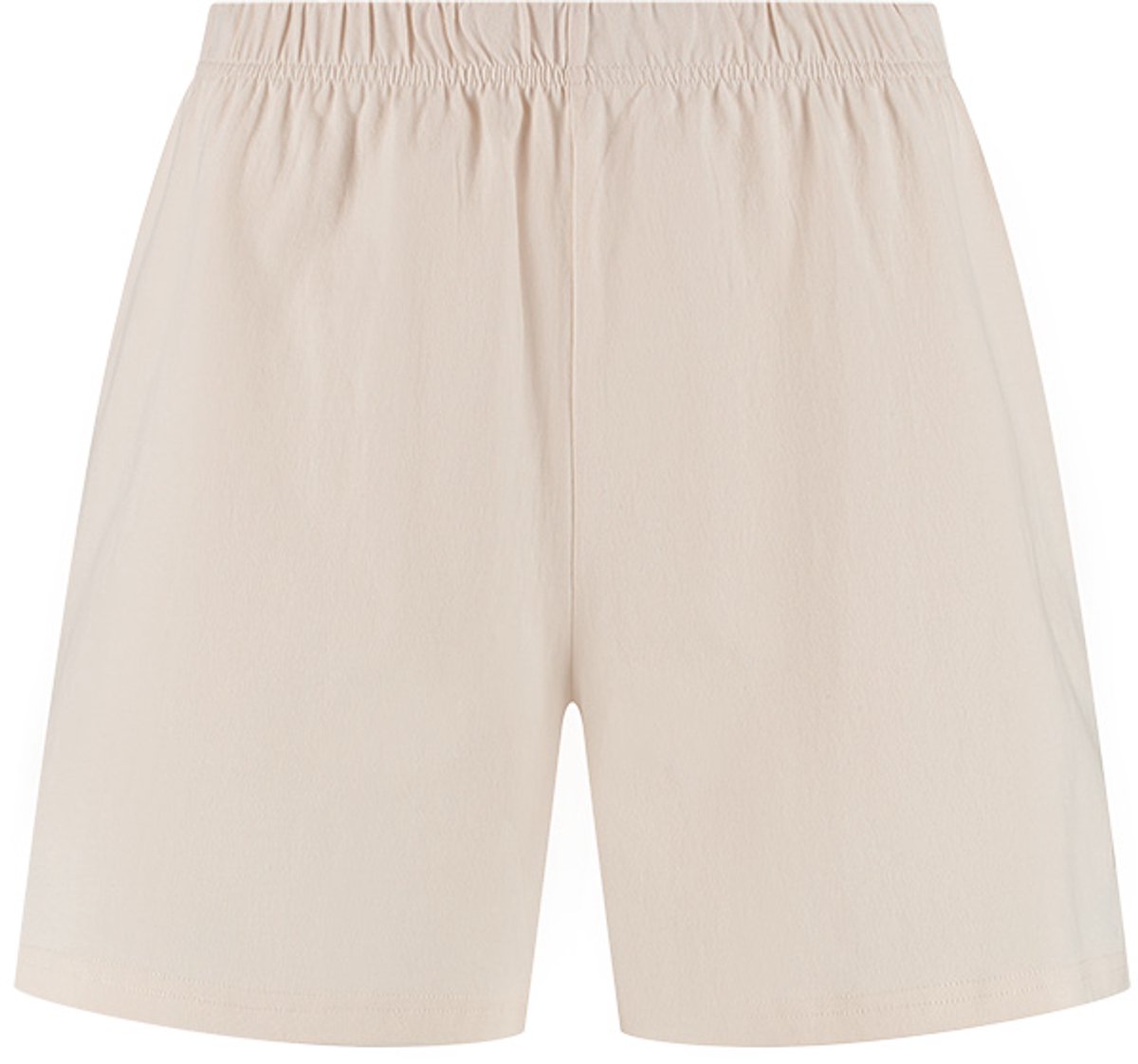 Yumeko pyjama shorts dames jersey sunrise wit s Sunrise White