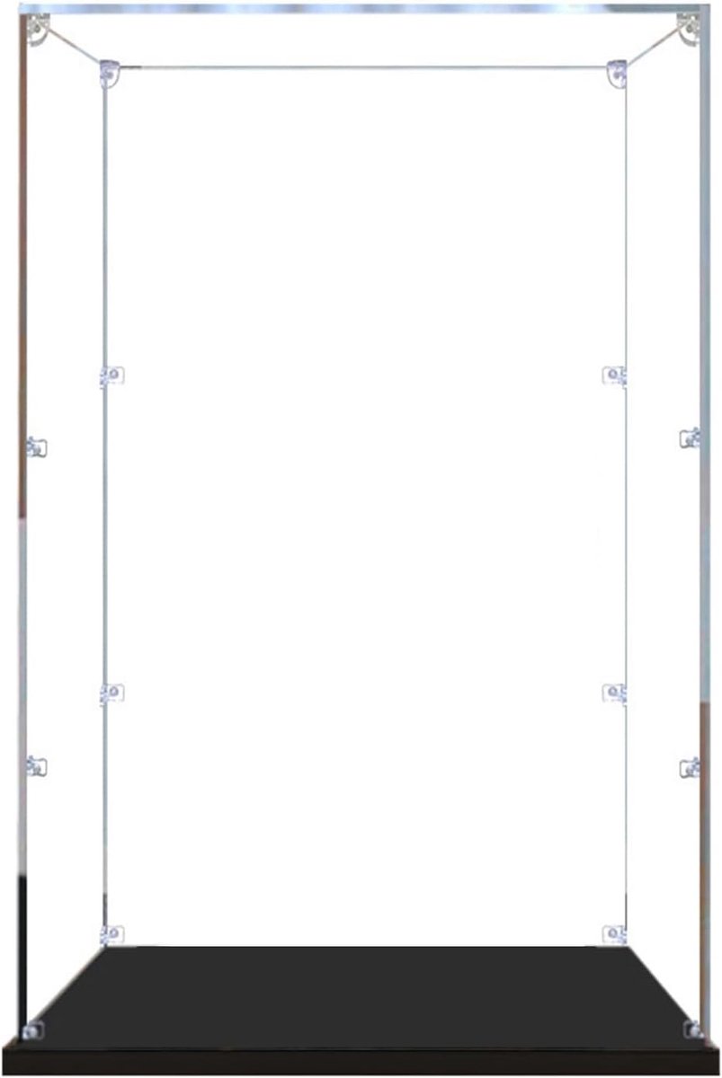 Acryl Displaykast - Vitrine Box - Model Tentoonstellen - Stofdicht Ontwerp - 45x30x80 cm - Transparant