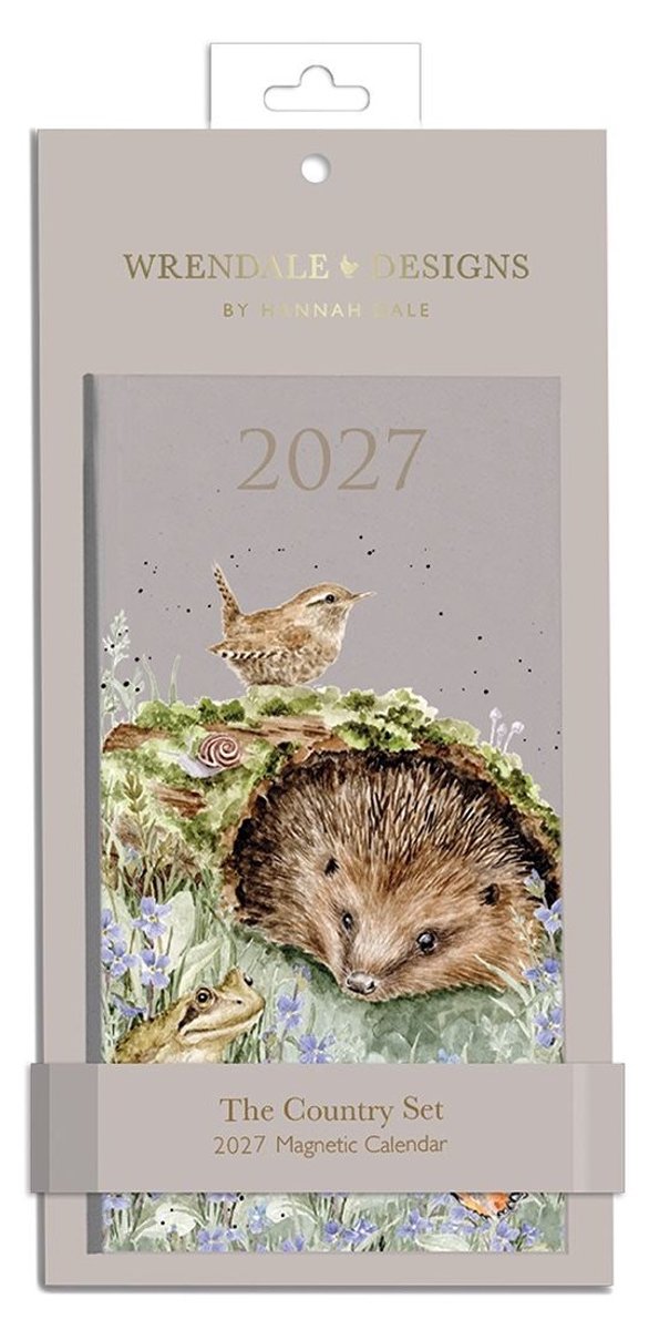 Wrendale Magnetische Kalender 2027 - Magnetic Slim Calendar 2027
