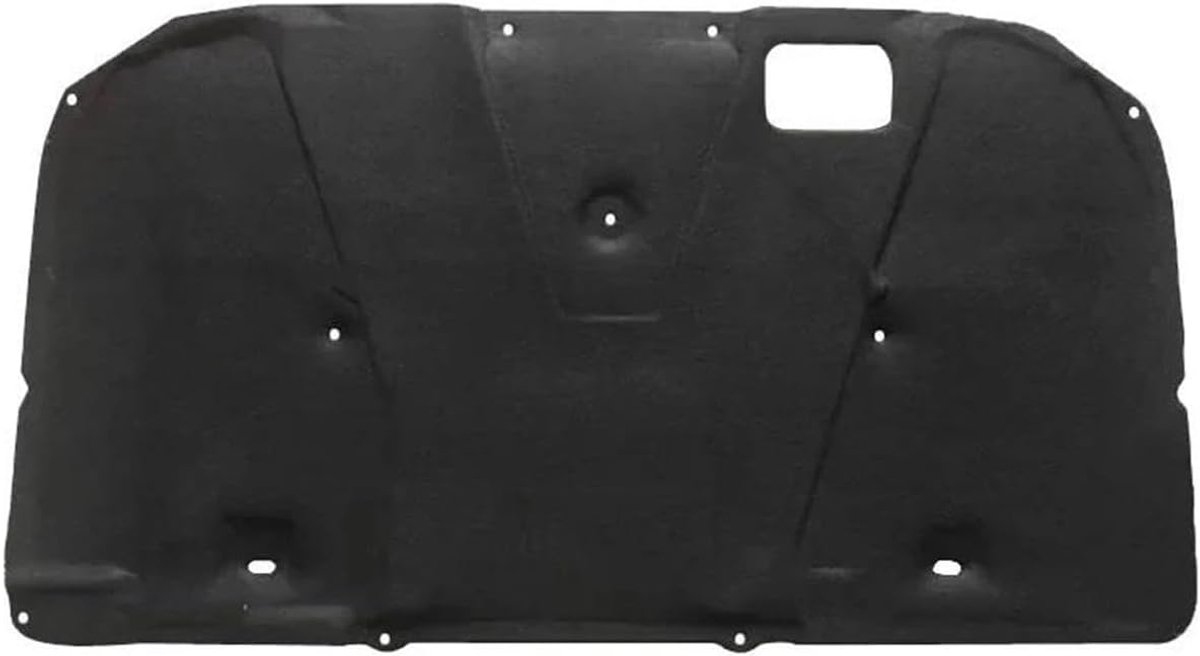 Motorkap Isolatie - Warmte Tapijt - Motor Geluid Dempen - Specifieke Pasvorm - 1 kg - Zwart