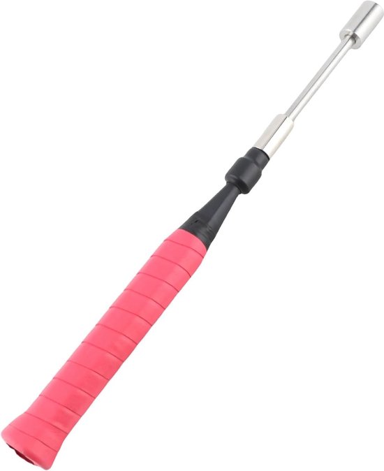 Badminton Racket Trainer - Swing Oefentool - Kracht Verbeteren - Verstelbaar Gewicht - 39 cm - Zwart — afbeelding 3