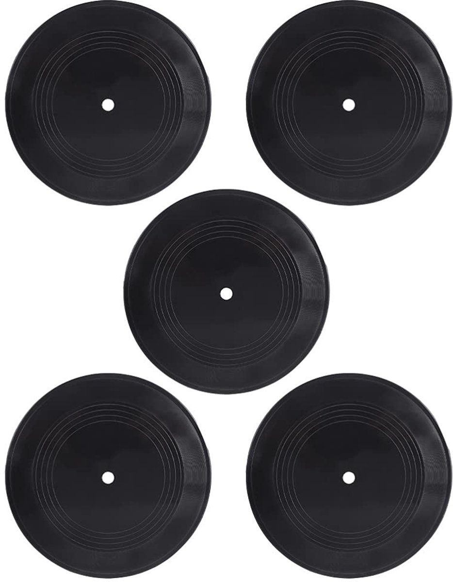 Dailygoods- Vinylplaat 5 Stuks - Wanddecoratie - Muurdecoratie