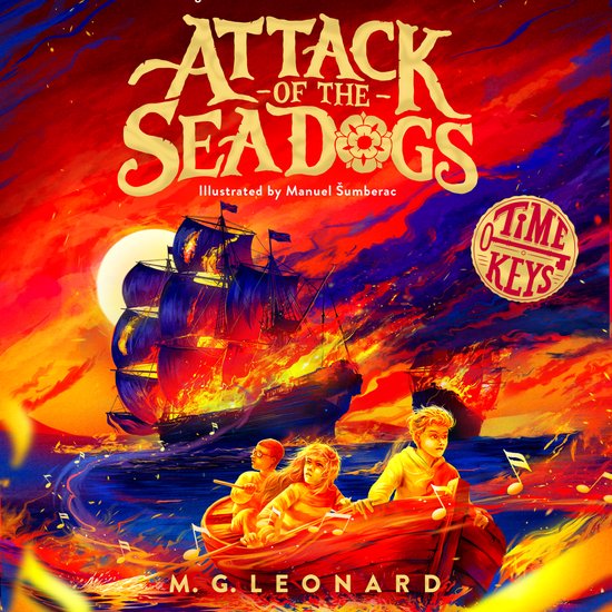 Time Keys4- Attack of the Sea Dogs - cover