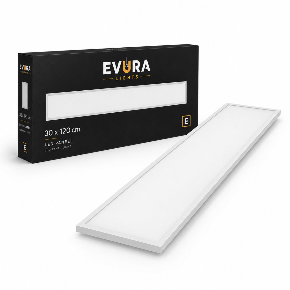 Evura Goods LED Paneel - 30 x 120 cm - 4000K - 36W - Wit Frame