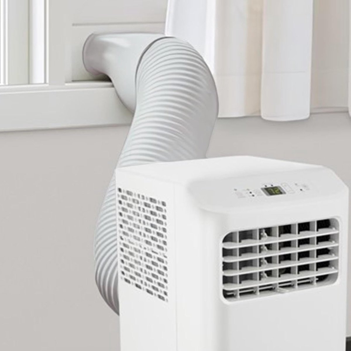 Afvoerslang en aansluitset - Koppelstuk Mobiele Airco Afvoerslang - Ø13-15cm Afvoerslang airco slang - 150 cm - Conditioner Uitlaatslang Connector - Voor ramen, airconditioning, uitlaatslangkoppeling voor afvoerbuis, pvc-airconditioning – foto 6