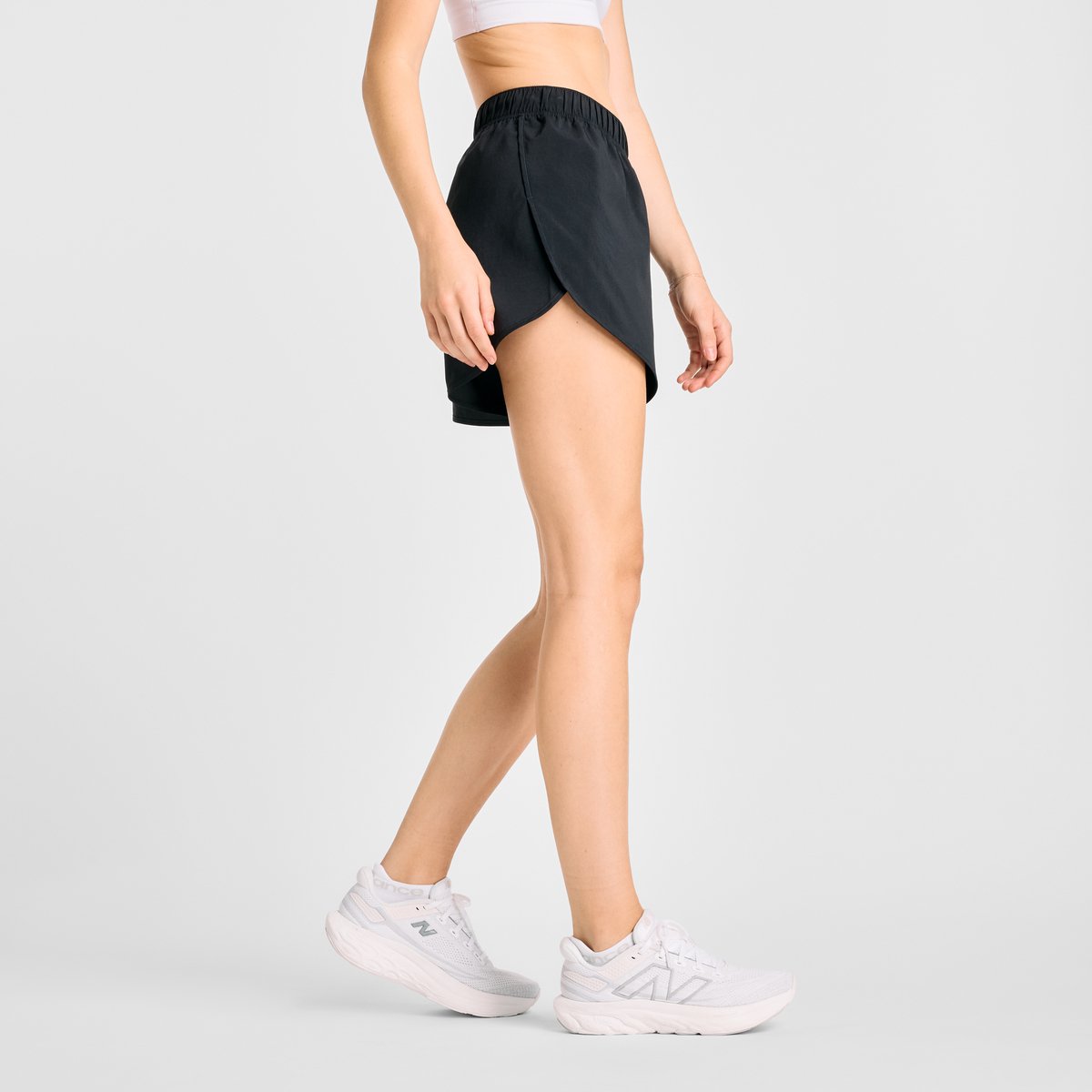 New Balance Sport Short 5″ Dames Sportbroek Zwart