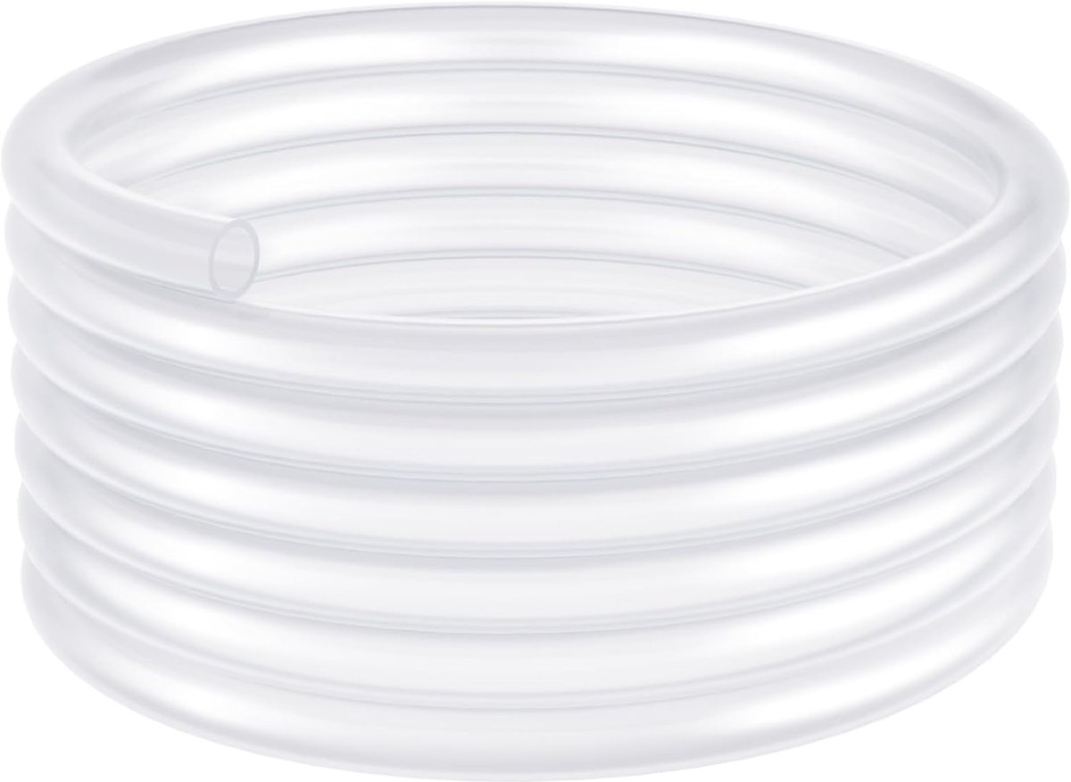 Transparante PVC-slang 5 m (binnendiameter: 10mm; buitendiameter: 14 mm, -5 °C tot 65 °C, max. 1,5 bar) - Waterslang, voedingsslang - food safe - slijtvast hittebestendig en UV-bestendig - voor levensmiddelen, water en aquaria