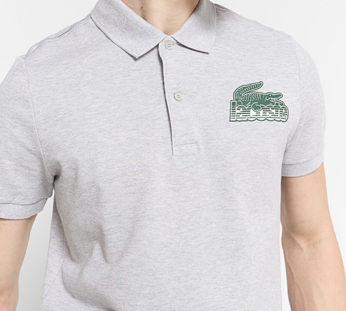 Lacoste Ph5076- Polo Heren Grijs