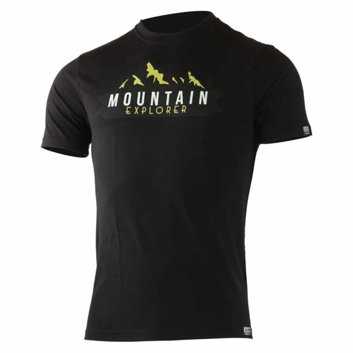 Lasting Explorer 9090 T-shirt Met Korte Mouwen Zwart M Man