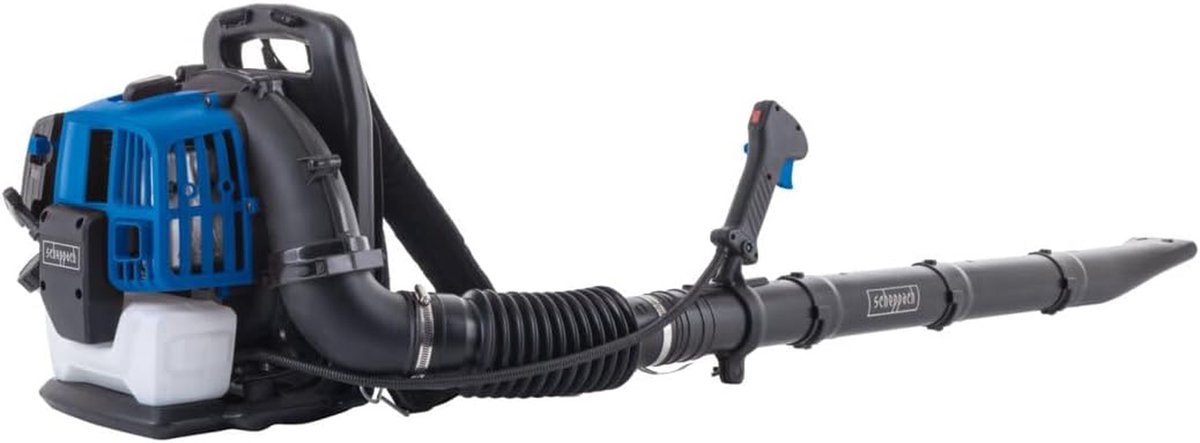 Thermische Bladblazer - Rugblazer Krachtig - Grote Oppervlakken Reinigen - Hoge Luchtsnelheid 234 km/u - 52 cc Motor - Blauw