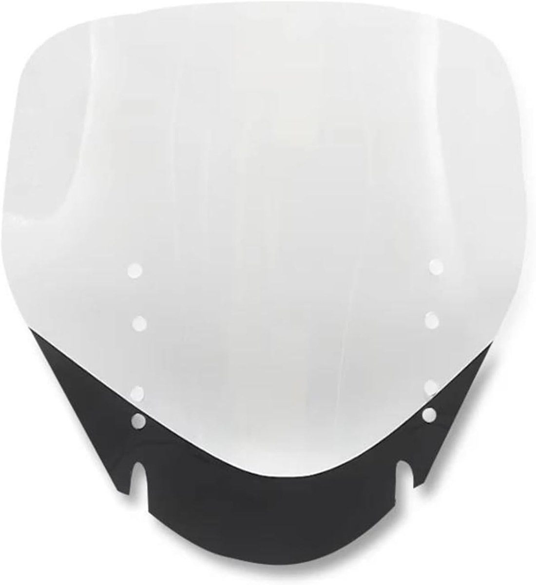Motor Windscherm - Wind Deflector - Comfortabel Rijden - Eenvoudige Installatie - 1600 gram - Helder