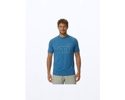 Mistral Ocean Heren Rash Guard | Corsair | Maat L | Korte Mouw | UV-Beschermend Watershirt | Voor SUP, Surfen, Windsurfen en Strand