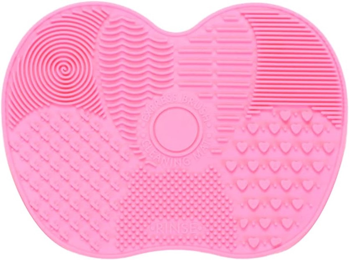 Thijox - Make-upborstel Reinigingsmat van Siliconen - Multifunctioneel Reinigingspad voor Make-up Borstels - Ideaal Schoonmaakgereedschap voor Schoonh