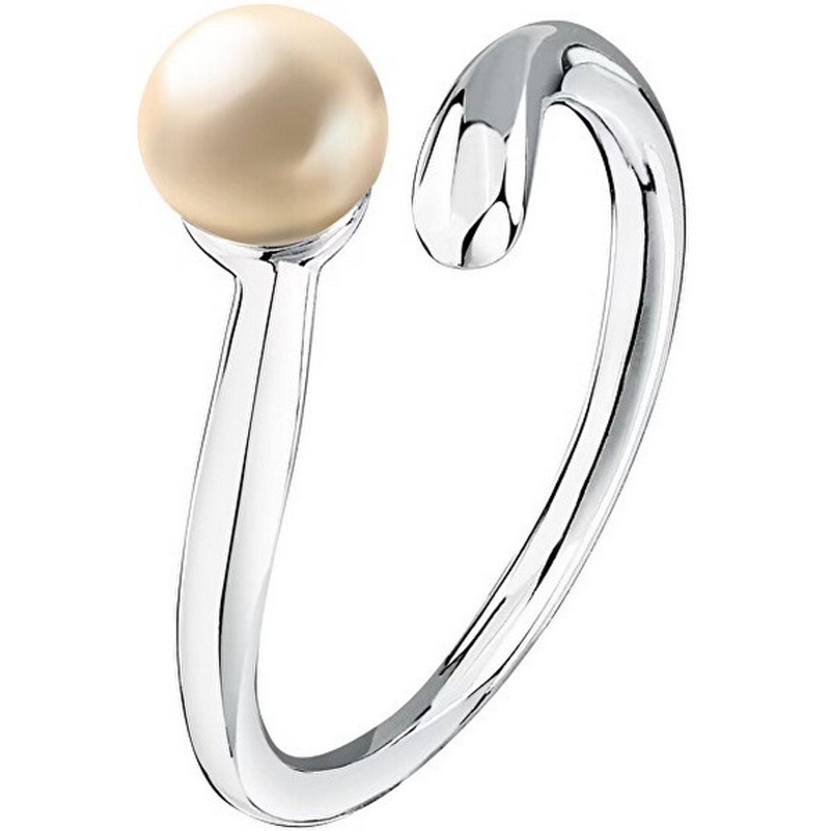 MORELLATO PERLA SXU450 - 56 MM - ZILVEREN RING MET PAREL 1 STUK