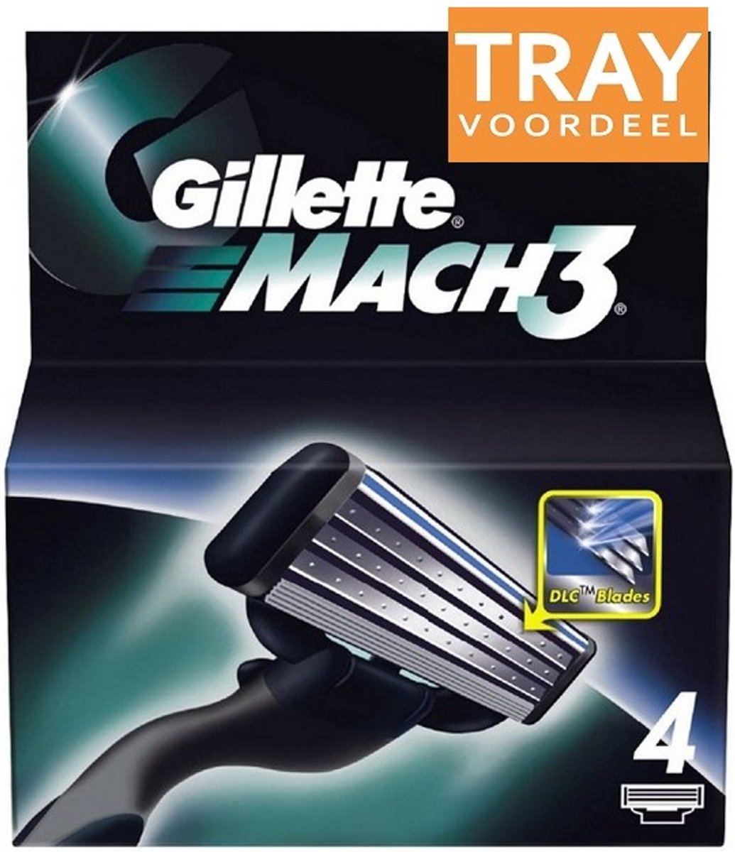GILLETTE MACH 3 SCHEERMESJES 400 X 4 STUKS