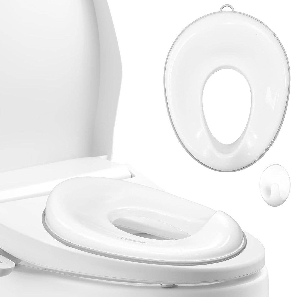 Comfortabele Toiletverkleiner voor Kinderen, Ideaal voor Zindelijkheidstraining, Antislip en Verstelbaar, Geschikt voor Peuters en Kleuters