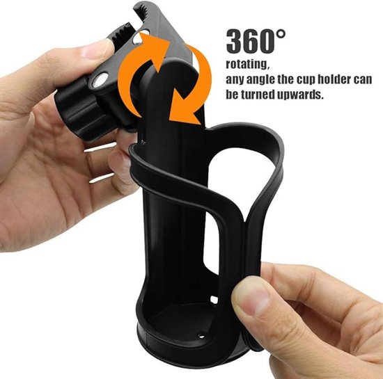 Fietsflessenhouder - Universele bidonhouder - Bidonhouder - Fietsaccessoires - lichtgewicht - waterdichte - Duurzame - voor fiets, MTB-racefiets-mountainbike bidonhouderbevestiging - zwart — afbeelding 4