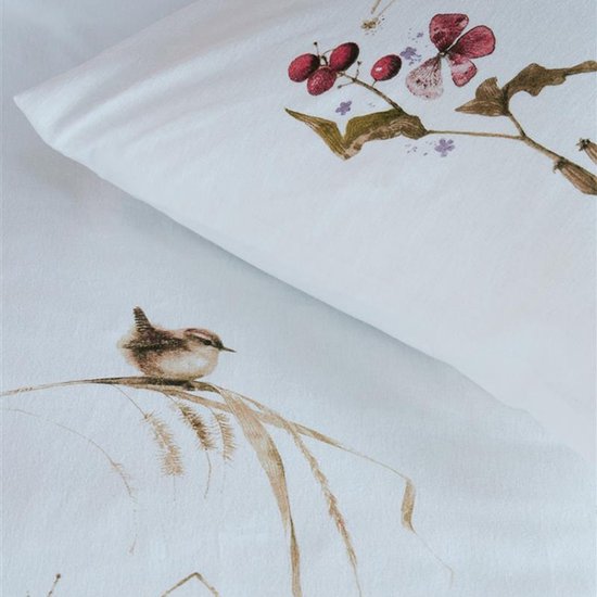 Marjolein Bastin Winter Wren dekbedovertrek - Lits-Jumeaux - 240x200/220 - Multi van Marjolein Bastin — afbeelding 3