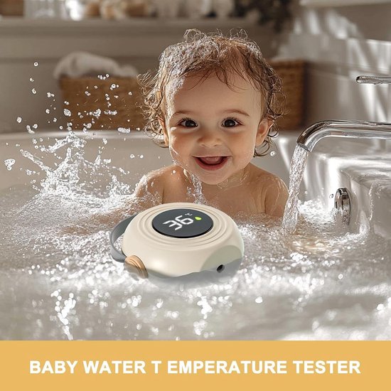 Thermometer voor baby's, badthermometer, veiligheid voor baby's, digitale thermometer, drijvend, waterdicht, voor zwembad, tuin, veilig bad — afbeelding 2