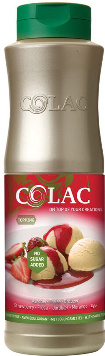 Colac - Topping Aardbei GST Zonder Suiker