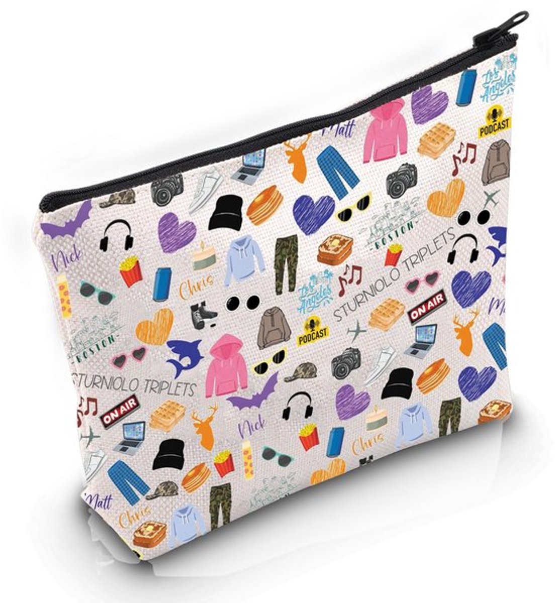 Sturniolo Geïnspireerd Cadeau Sturniolo Thema Make-up Tas Sturniolo Fans Cosmetica Tas Cadeaus, Sturniolo Thema Tas