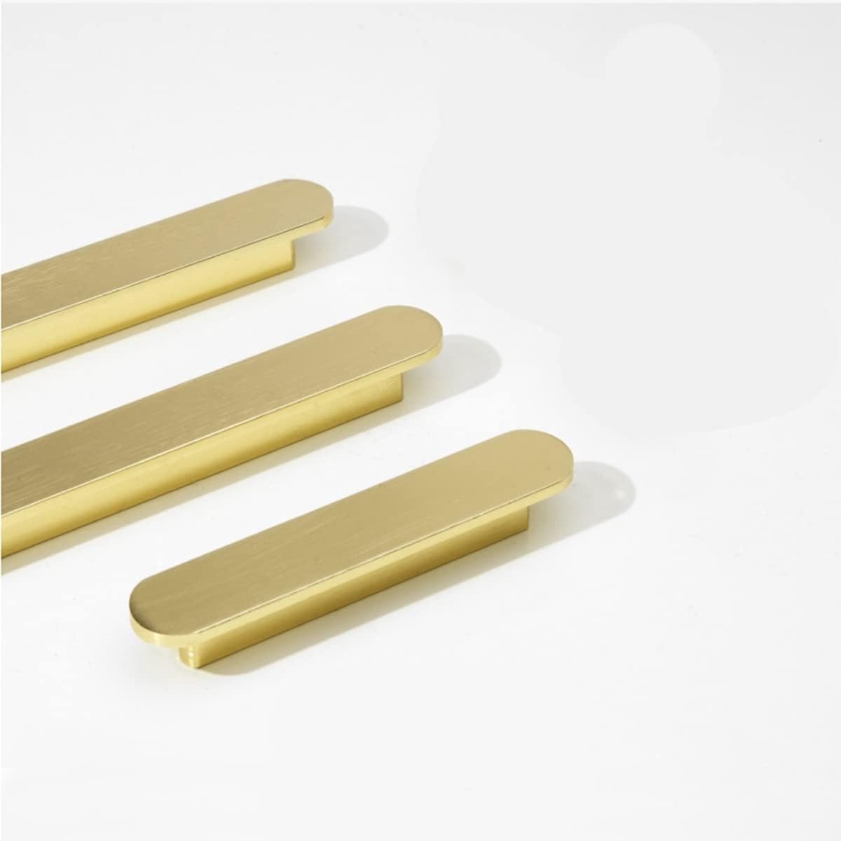 Zwarte Keukenlade Handgrepen - 6 Stuks, 96mm en 320mm, Modern Design voor Keuken en Badkamer