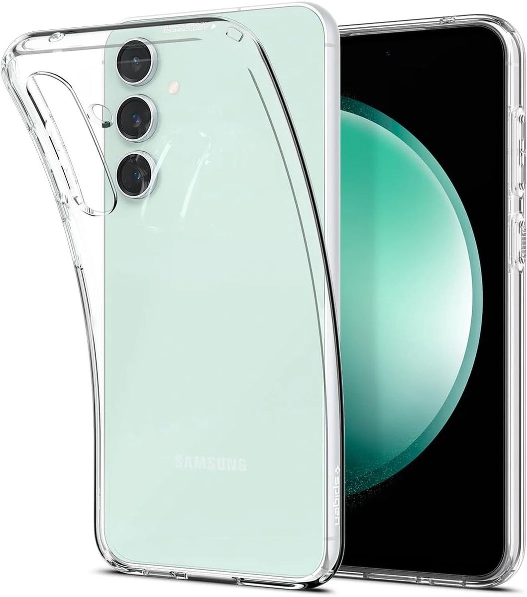 Spigen Liquid Crystal Hoesje Geschikt voor Samsung Galaxy S23 FE Transparant
