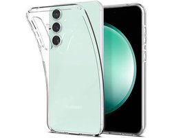 Spigen Liquid Crystal Hoesje Geschikt voor Samsung Galaxy S23 FE Transparant
