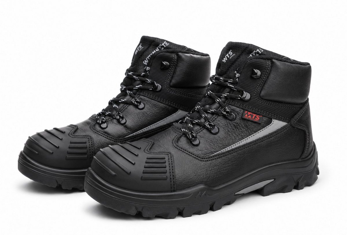 Cofra Hata Black S3 CI SRC Werkschoenen – Veiligheidsschoenen – Zwart – Maat 42