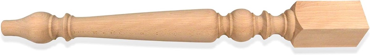 Tafelpoten Hout - Meubelpoten Houten Poten - Meubels Maken - Massief Populierenhout - 760 mm x 75 mm - Natuurlijk Hout